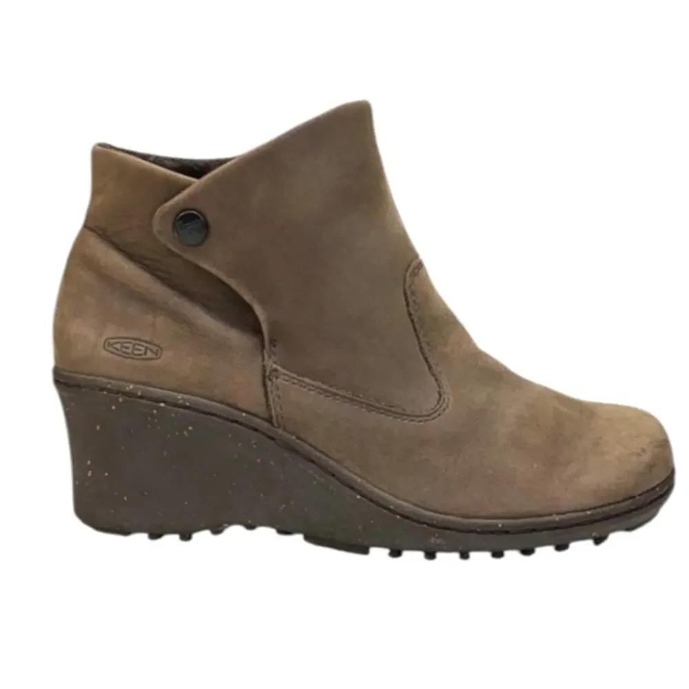 Keen Akita Wedge Boots Size 38.5/ 8 US GUC $145   S3719